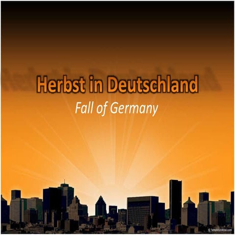 Fall of Germany | PPTX