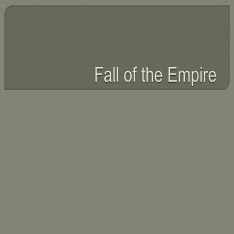 Fall Of The Empire
