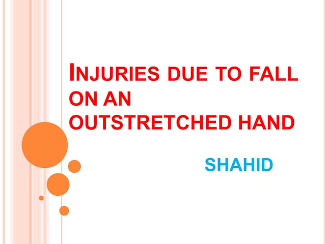 Named fractures of forearm ,wrist &and hand | PPTX