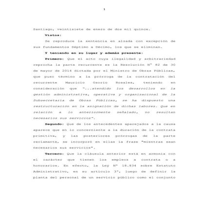 Fallo Corte Suprema Osorio