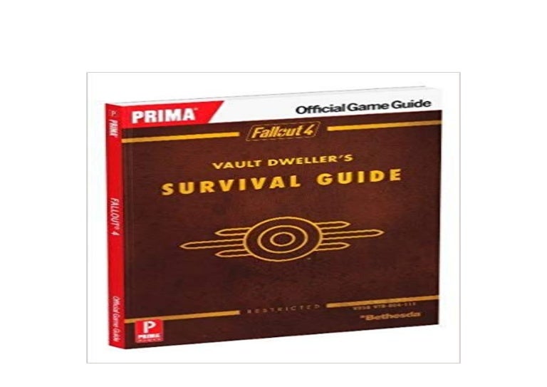 fallout 4 vault dwellers survival guide pdf download