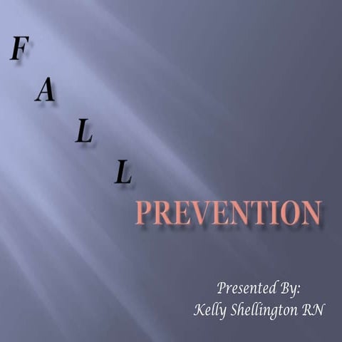 Fall Prevention | PPTX