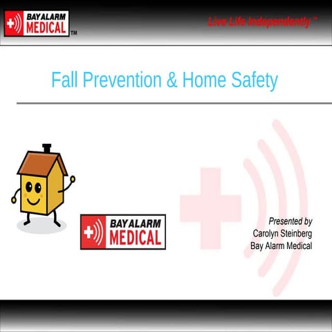 Fall Prevention Home Safety For Seniors Ppt