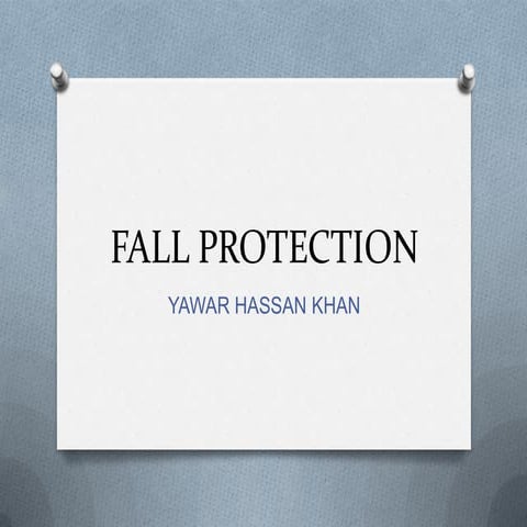 Fall protection | PPT
