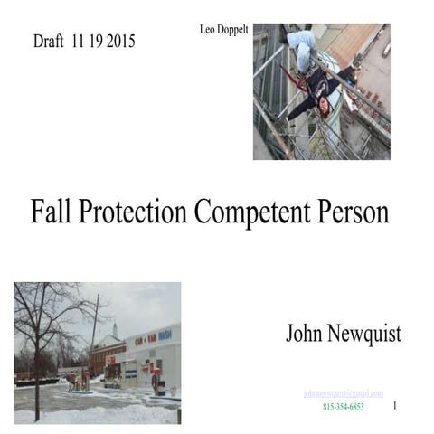 Fall protection 502 feb 2016 | PPT | Free Download