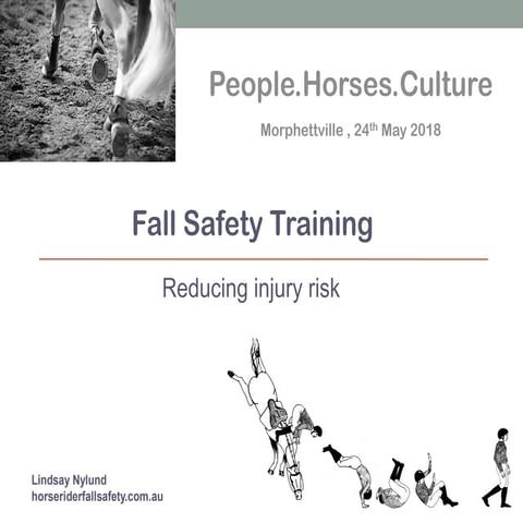 (Horse) Fall Safety Training- Reducing Injury Risk #horsesafety | PDF