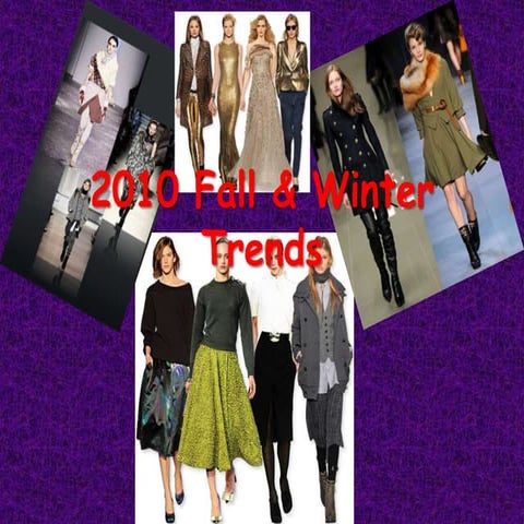 Fall & Winter trends | PPT