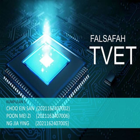Falsafah tvet