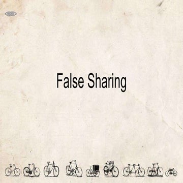 False sharing
