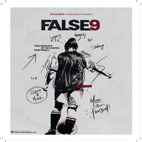 False9 16th March Programme Oliver James Creative | PDF