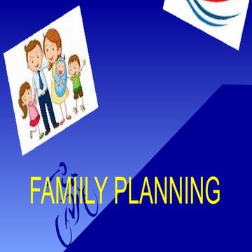 Famiily planning