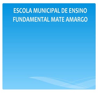 Projeto de Ensino da Pré-Escola A "...