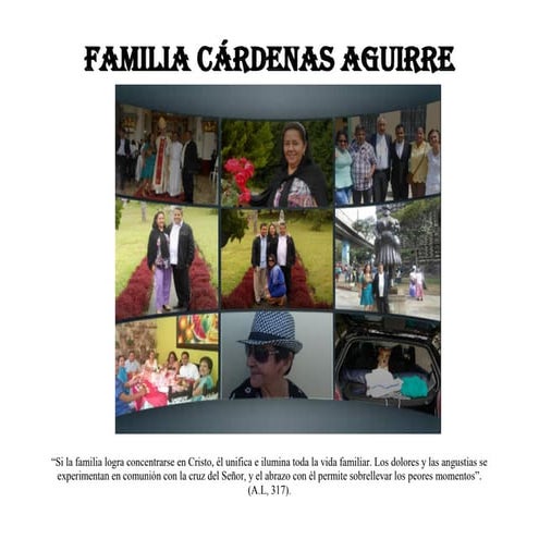 Familia cárdenas aguirre. mayo 2016