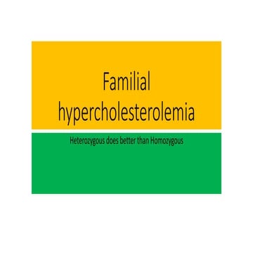 Familial hypercholesterolemia