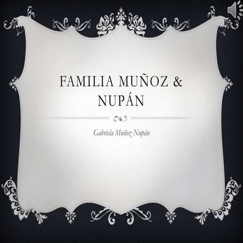Familia muñoz & nupán