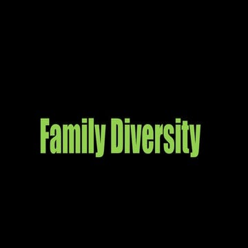 Family Diversity
