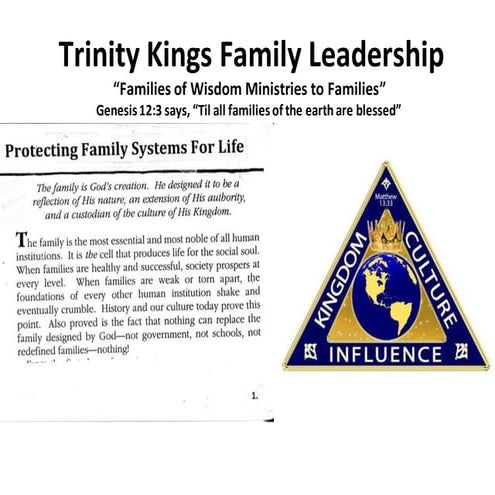 Trinity Kings Family & World Leadership: *The Patillo Dynasty* | DOCX