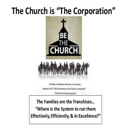 Trinity Kings Family & World Leadership: Family Franchise Systems