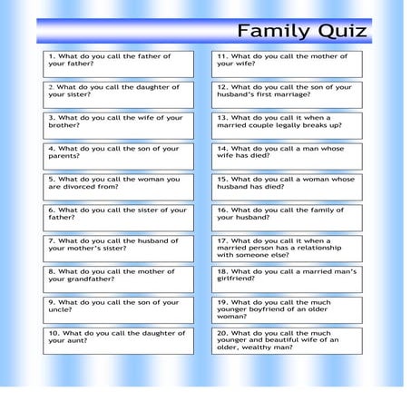 Family 1 | PDF