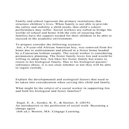 Family and school represent the primary institutions that struct.docx