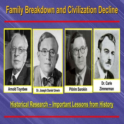 Family breakdown and_civilization_decline