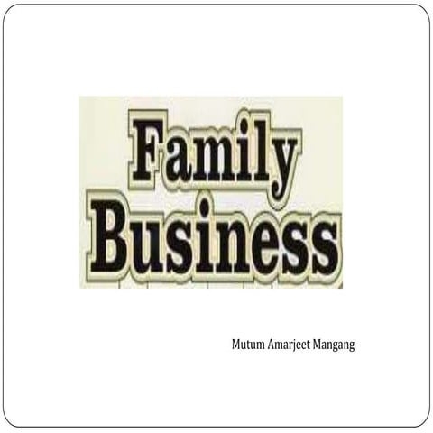 Family business