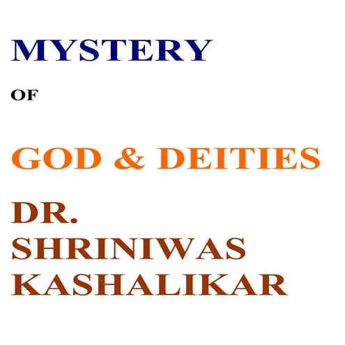 Family Deity (Kuladevata) Dr. Shriniwas Kashalikar