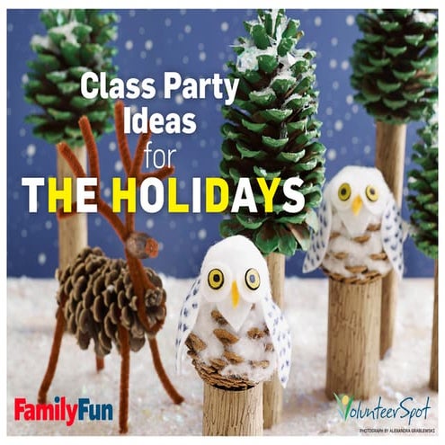 Holiday Class Party Ideas for Kids