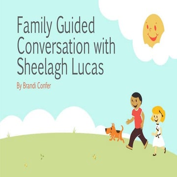 Family guided conversation | PPTX