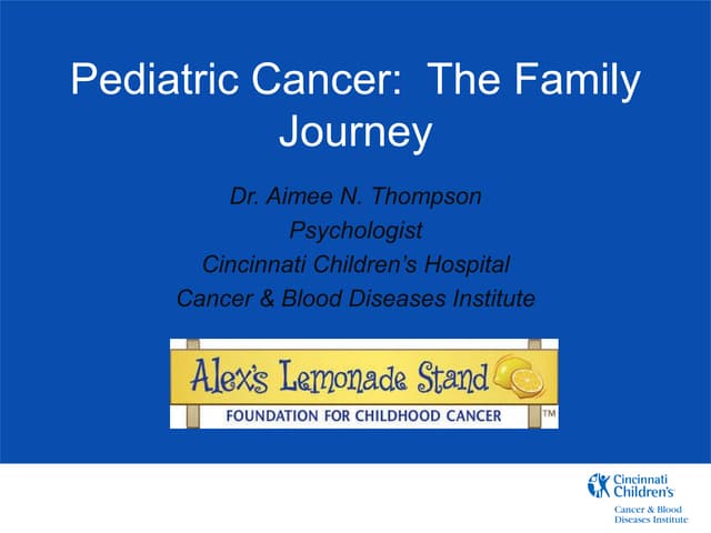 Childhood Cancer Symposium: Cancer'...
