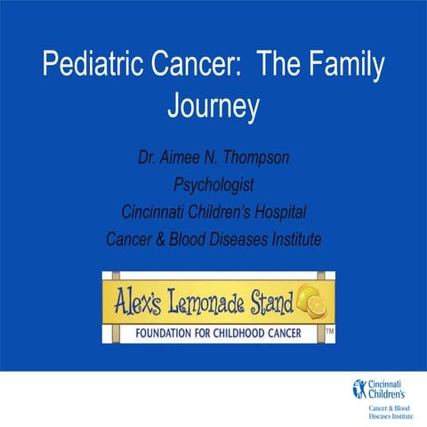Childhood Cancer Symposium: Cancer's Impact on Families
