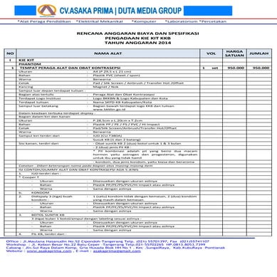 Rab alat peraga laboratorium kimia sma dak tahun 2014 | PDF