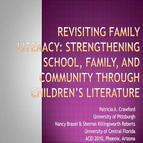 Family literacy phoenix