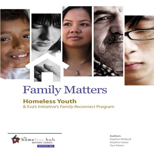 Family Matters: Homeless Youth & Eva’s Initiative’s Family Reconnect Program