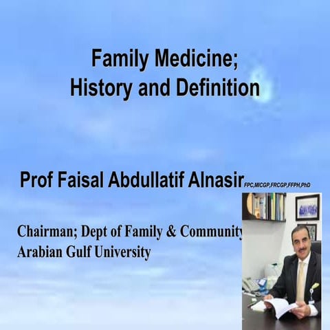 History of Family medicine 