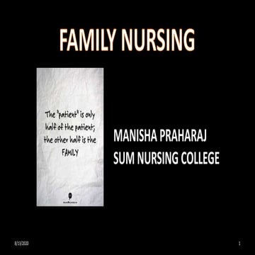 Family nursing