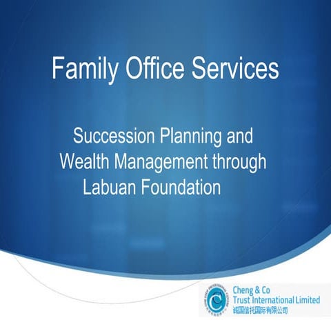 Family Office Services