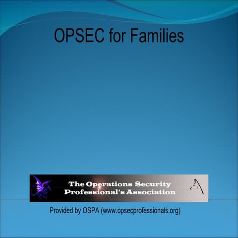 OPSEC for Families