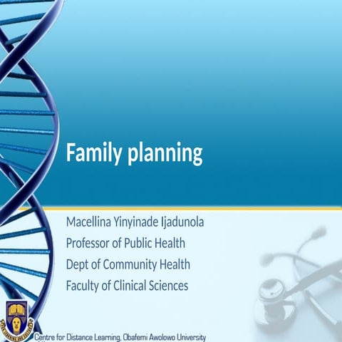 FAMILY PLANNING Lecture_MY Ijadunola_2025.pptx