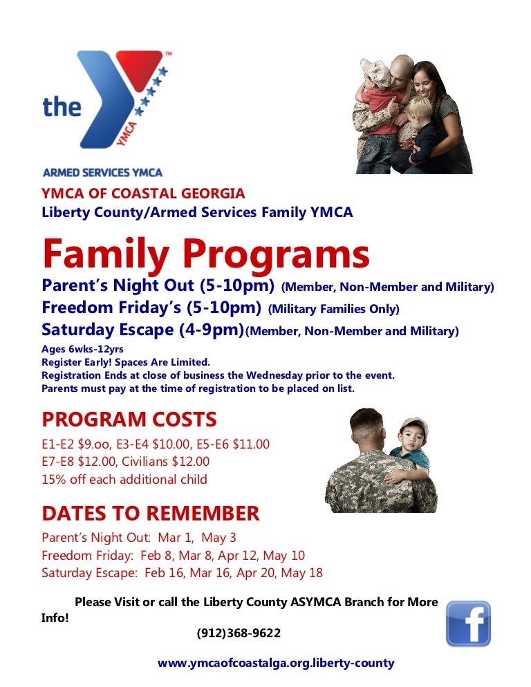 Family programs flyer spring 2013