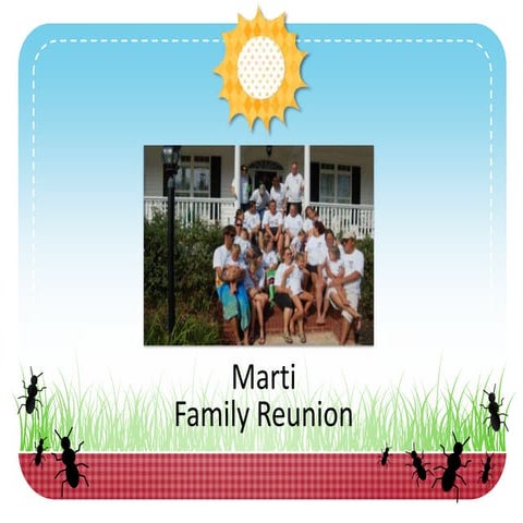 Marti Family Reunion 2010 1