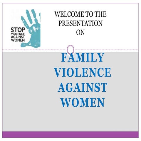 Family violence against women   in context of bangladesh