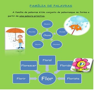 Família de palavras e Campo lexical