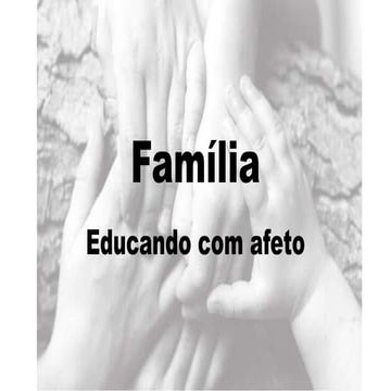 Educar com afeto