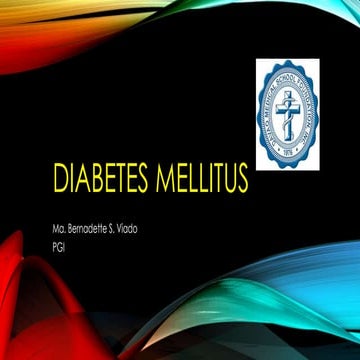 Diabetes Mellitus