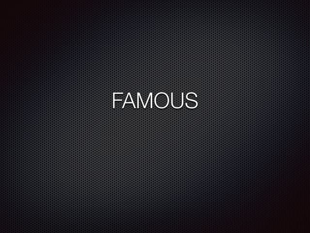 Famous-il kick-off presentation