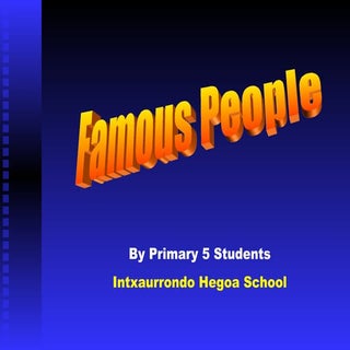 Famous People P 5