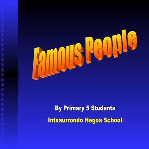 Famous People P 5