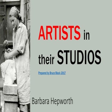 Famous Artists In Their Studios