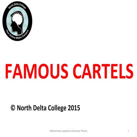 Famous cartels